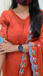 Venmuyal Salwar set(Kurti+Dupatta)(13138)