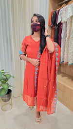 Venmuyal Salwar set(Kurti+Dupatta)(13138)