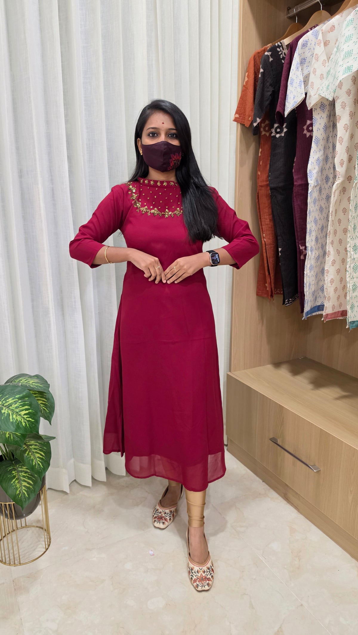 Ethnic wear kurti(13130)