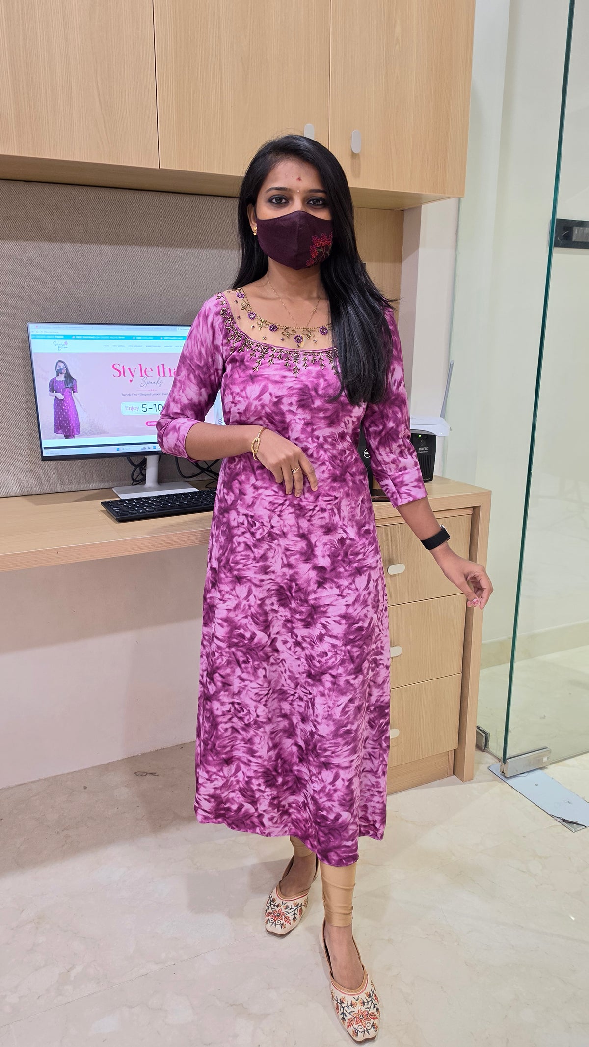 Ethnic wear kurti(13129)