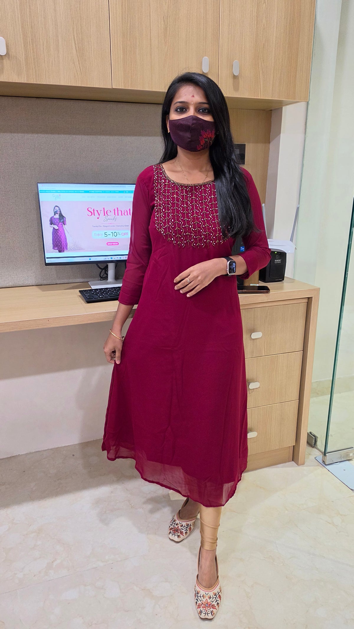 Ethnic wear kurti(13128)