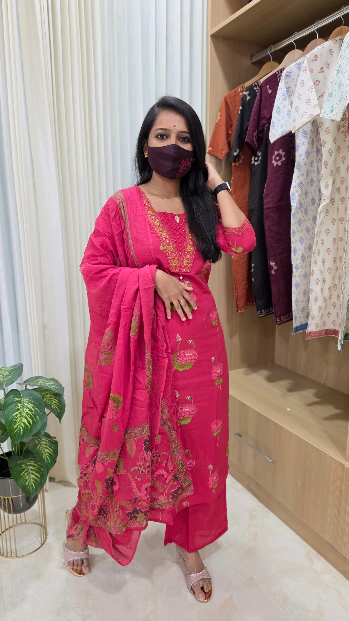 Cotton salwar set(13156)