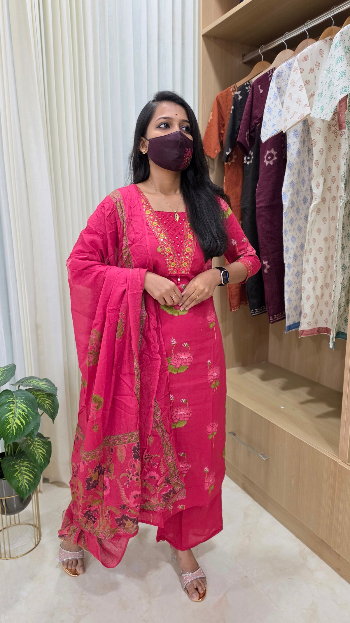 Cotton salwar set(13156)