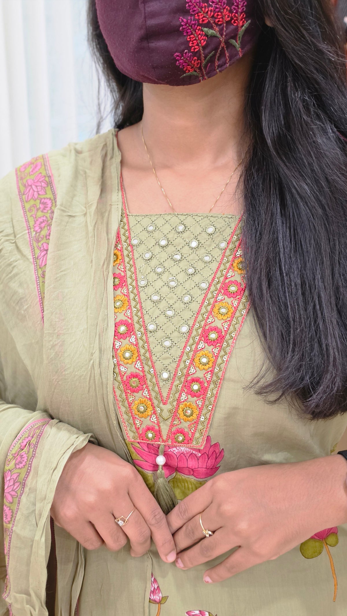 Cotton salwar set(13157)