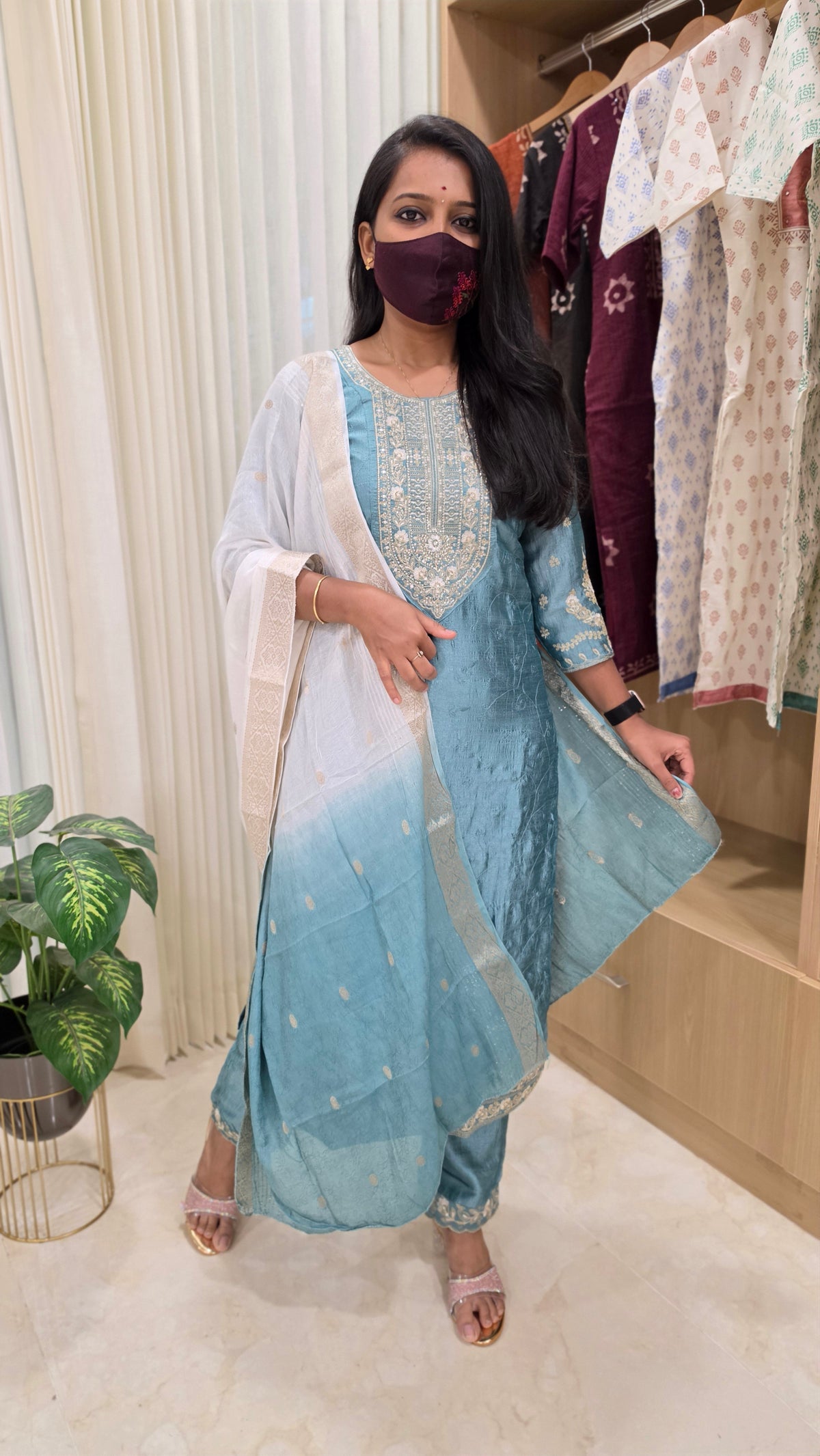 Festive sale - Grand Salwar Set(13158)