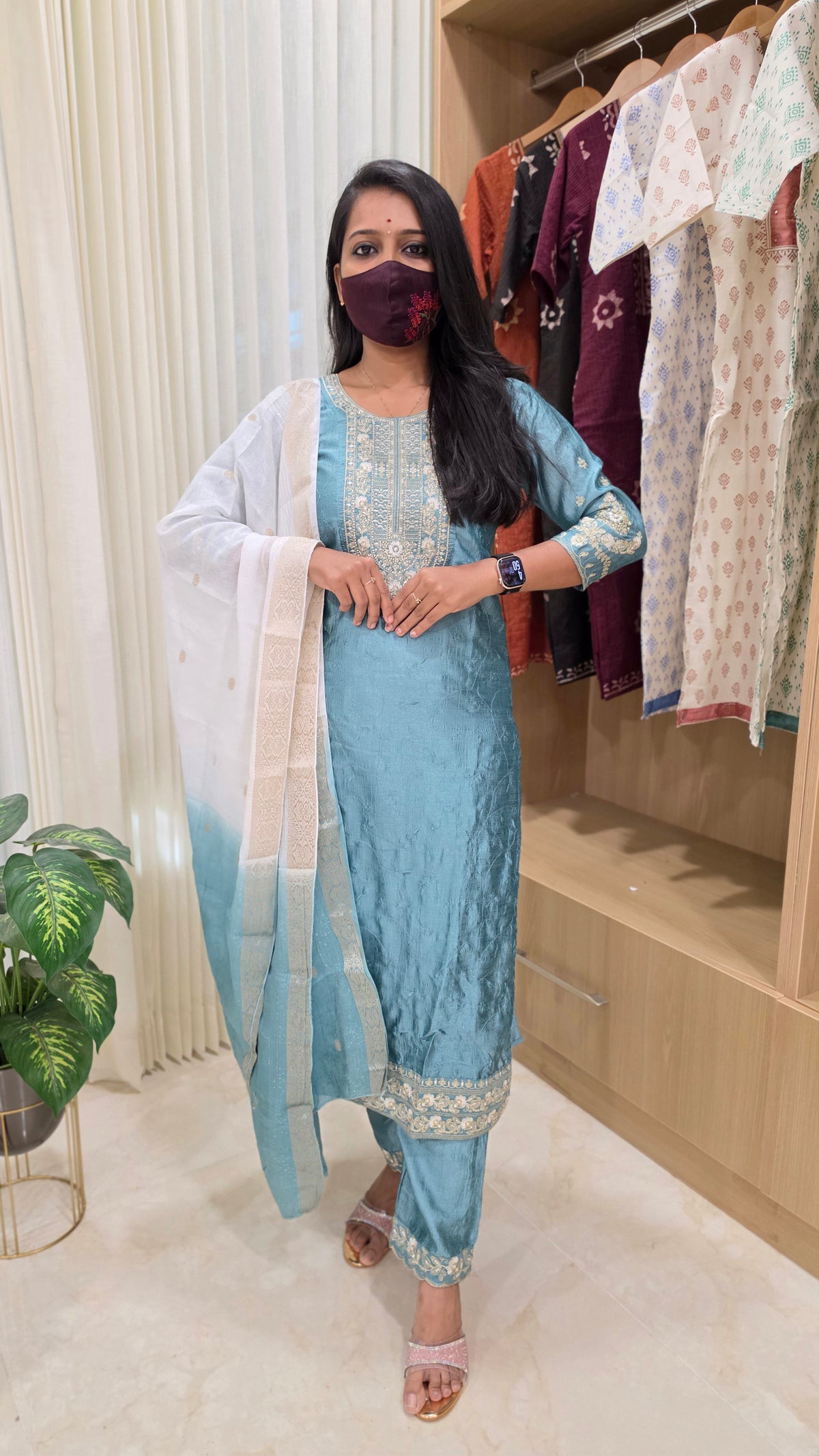 Festive sale - Grand Salwar Set(13158)