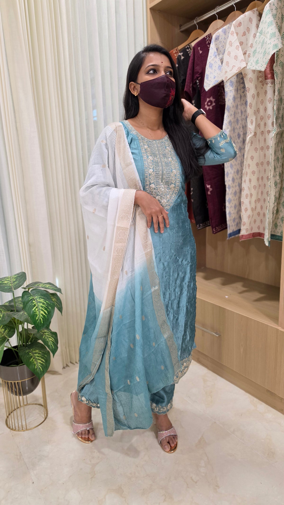 Festive sale - Grand Salwar Set(13158)