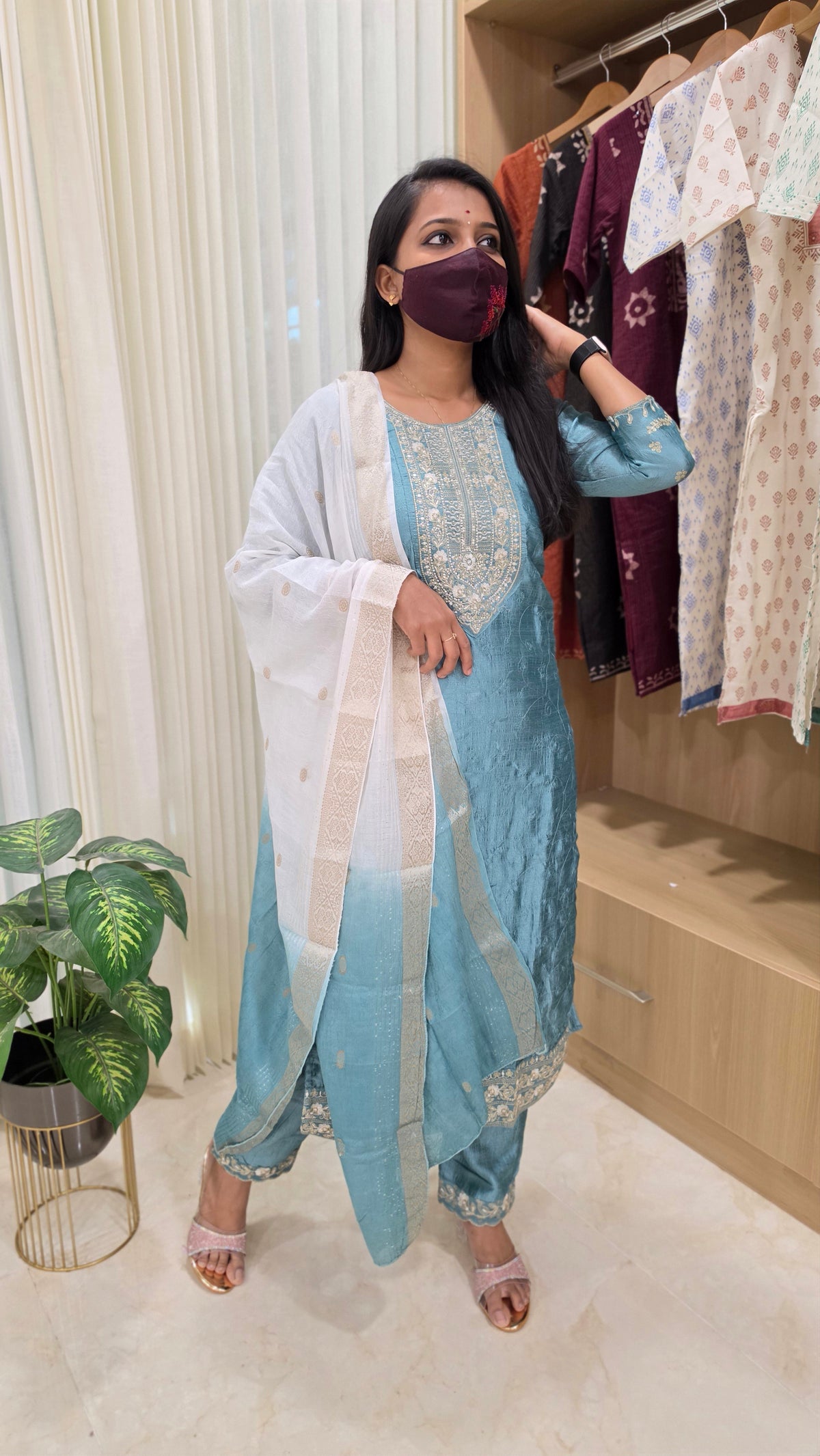 Festive sale - Grand Salwar Set(13158)