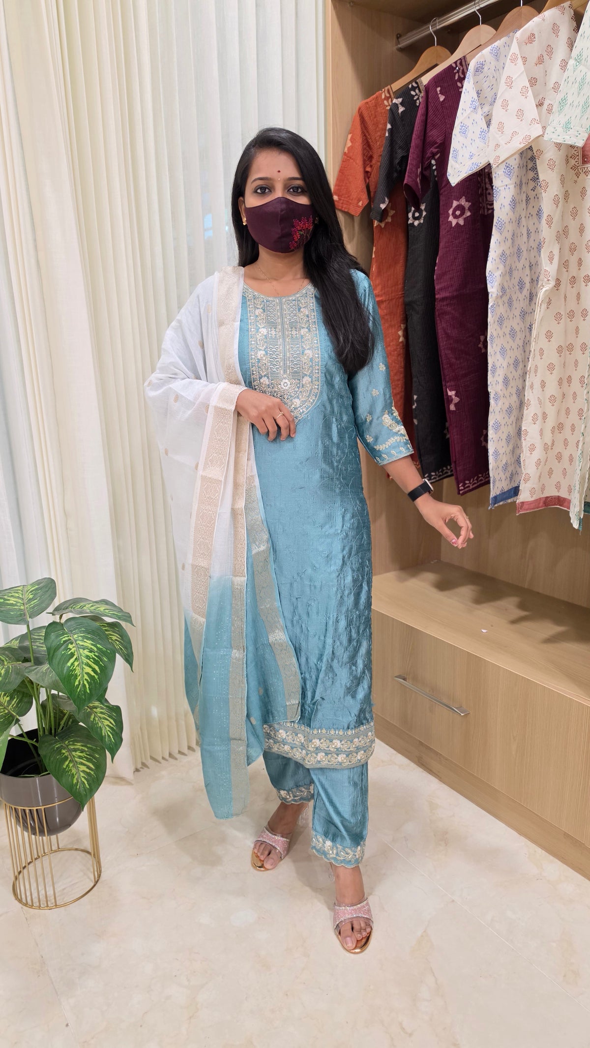 Festive sale - Grand Salwar Set(13158)