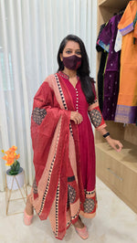 Anarkali salwar set(13197)