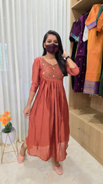Aruvi - Handwork Kurti(13229)