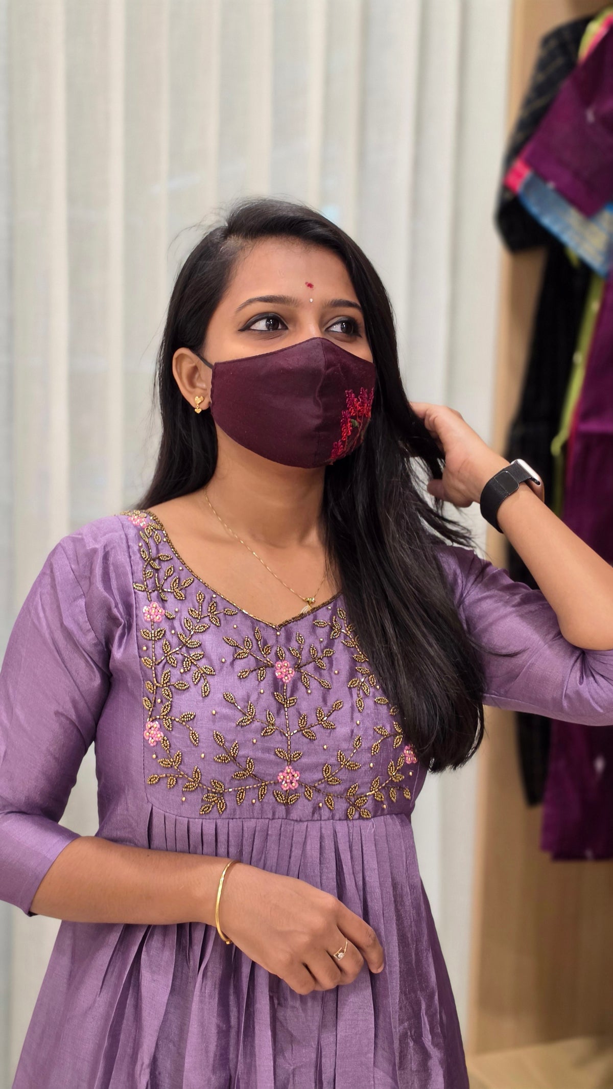 Aruvi - Handwork Kurti(13230)