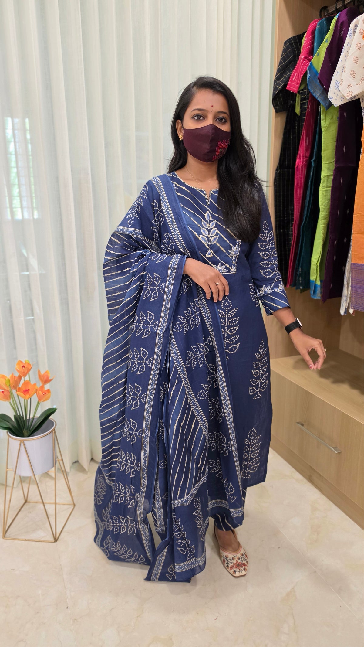 Cotton salwar set (13247)