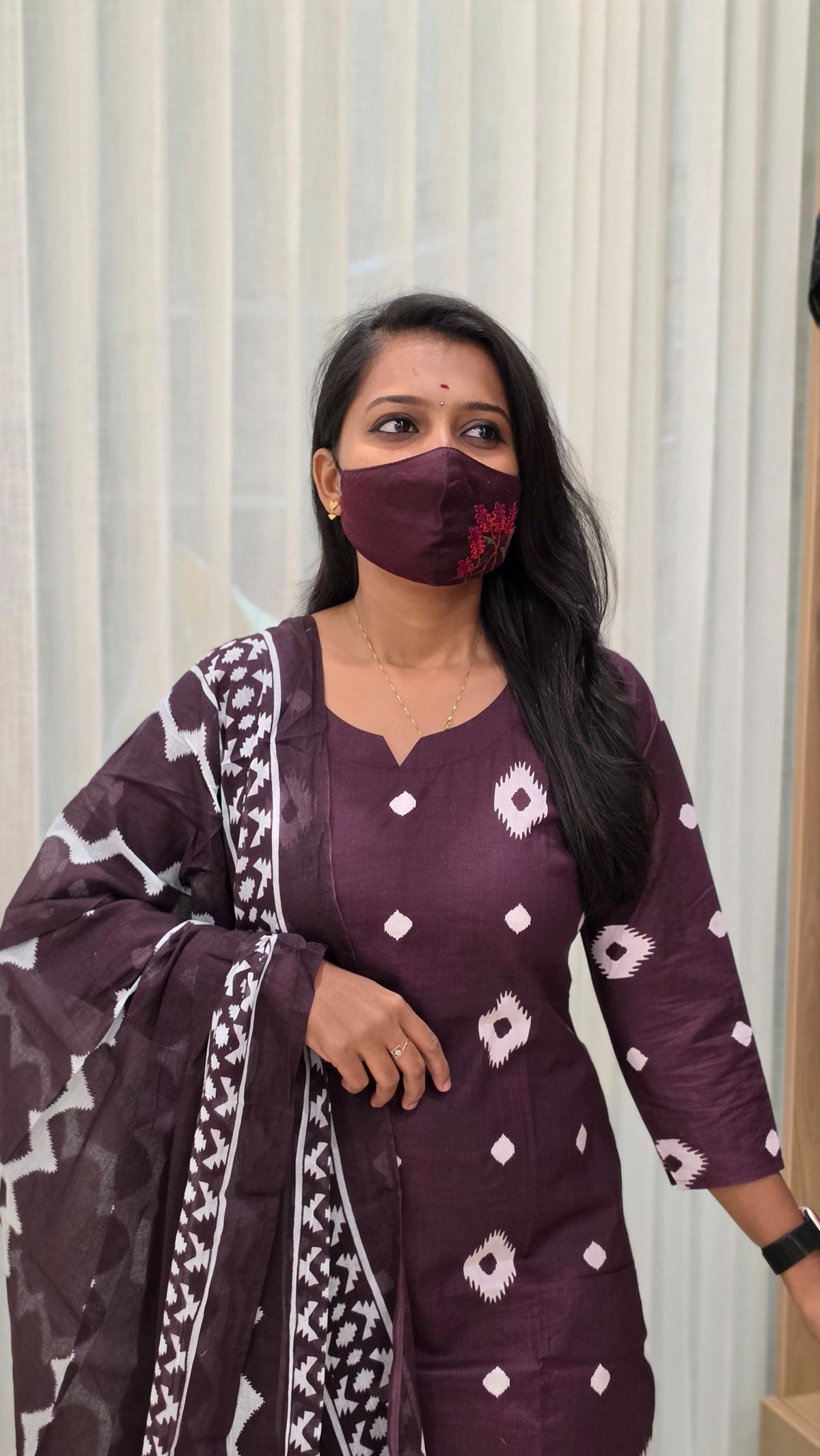 Cotton salwar set(13214)