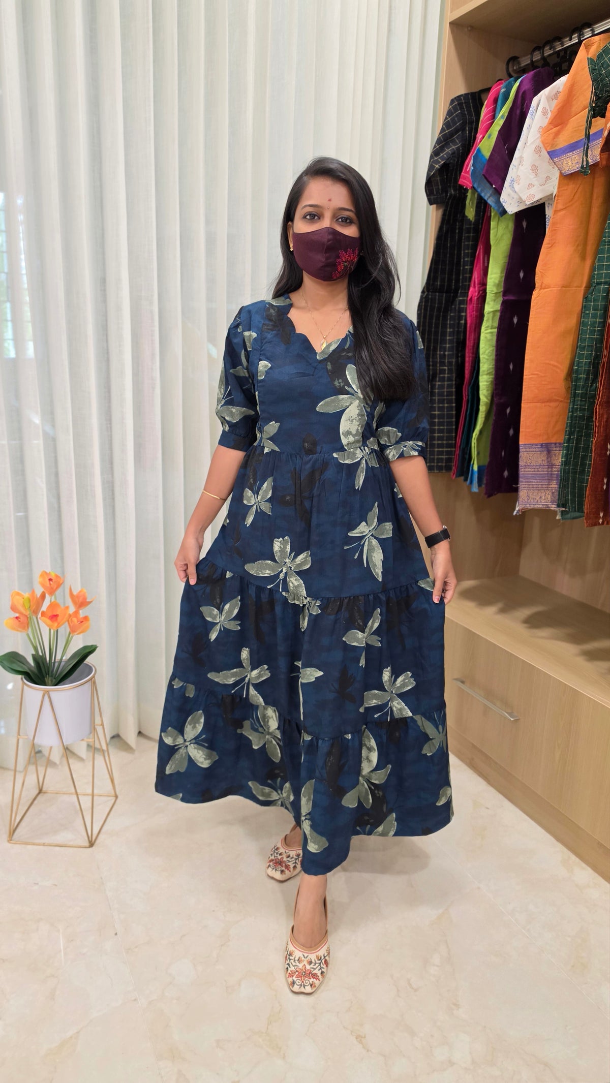 Western wear frock(Feeding)(13195)
