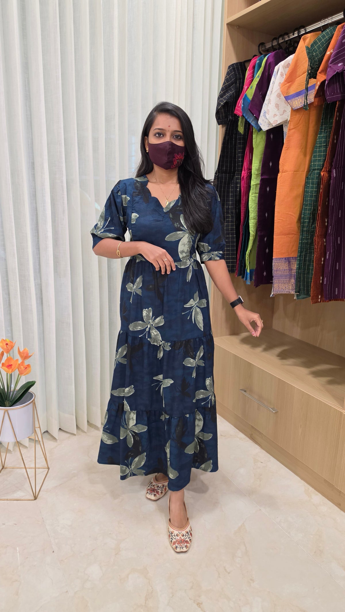 Western wear frock(Feeding)(13195)
