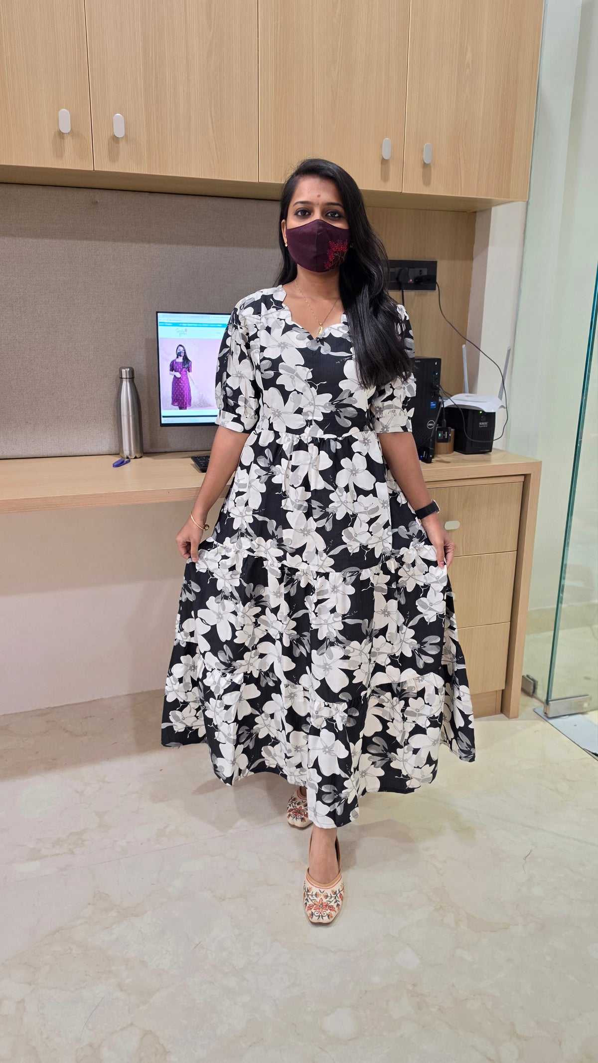 Western wear frock(Feeding)(13191)