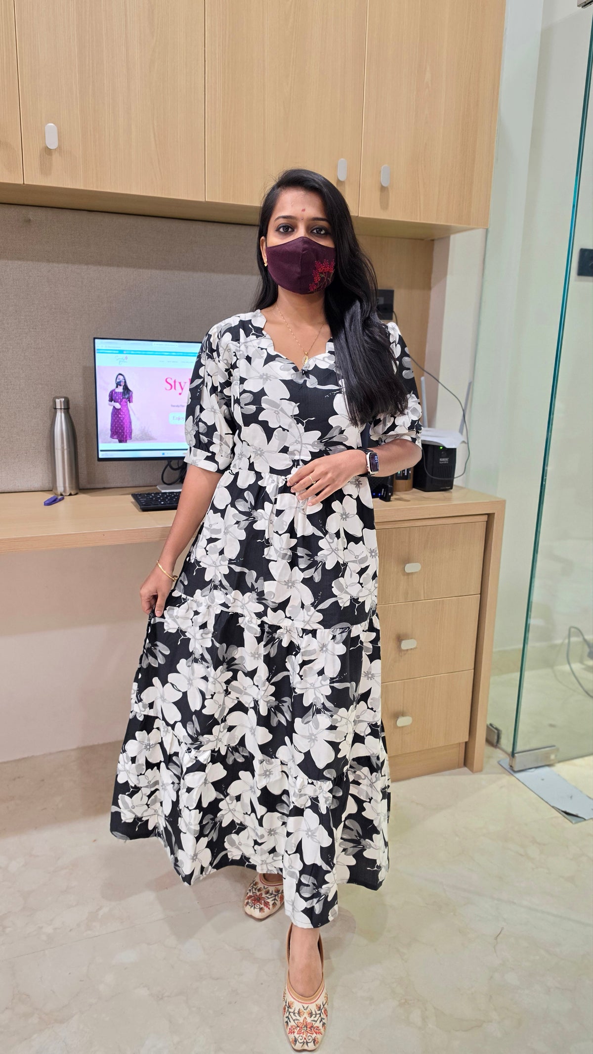 Western wear frock(Feeding)(13191)