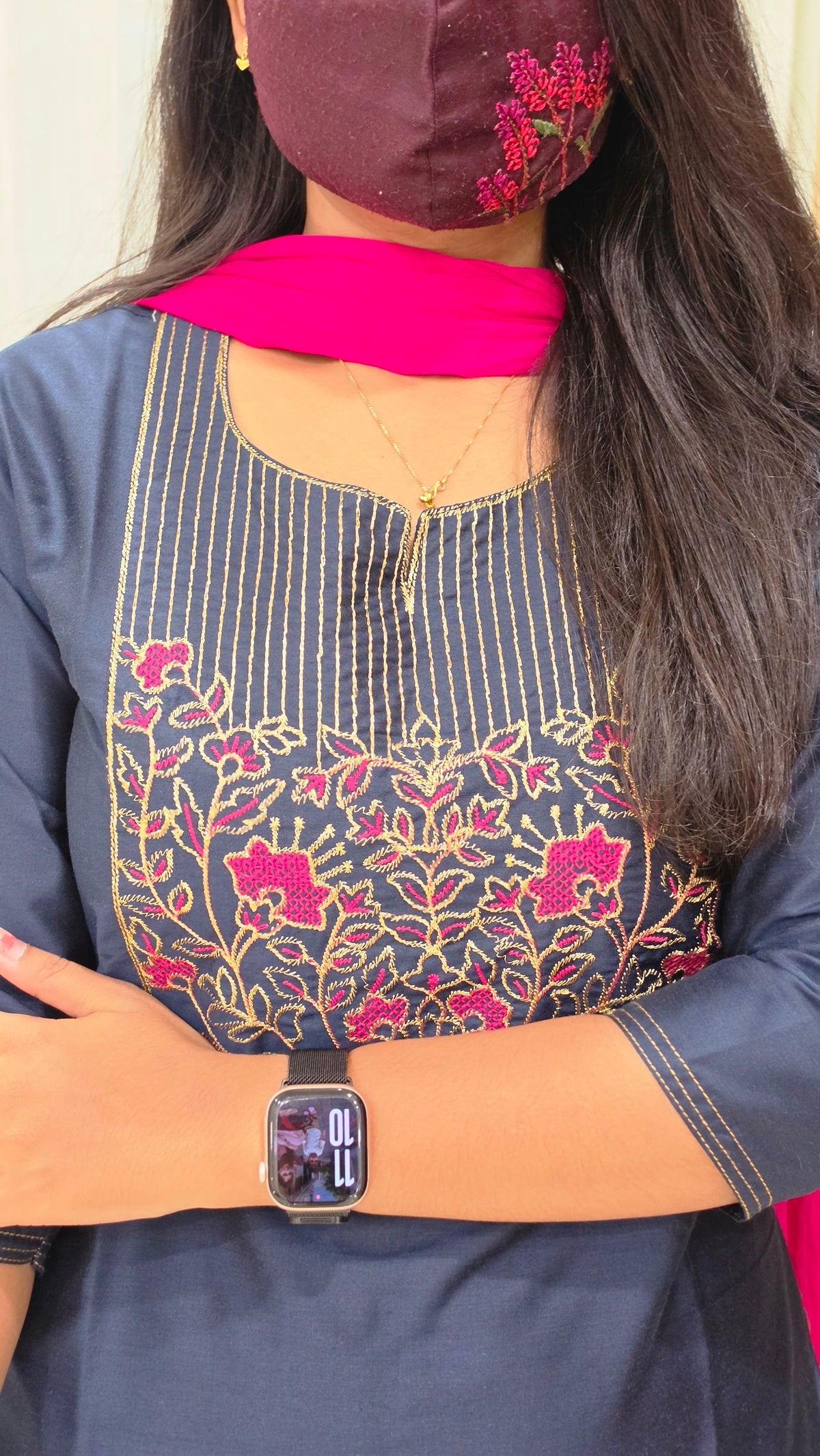 Office Wear - Embroidery(13255)