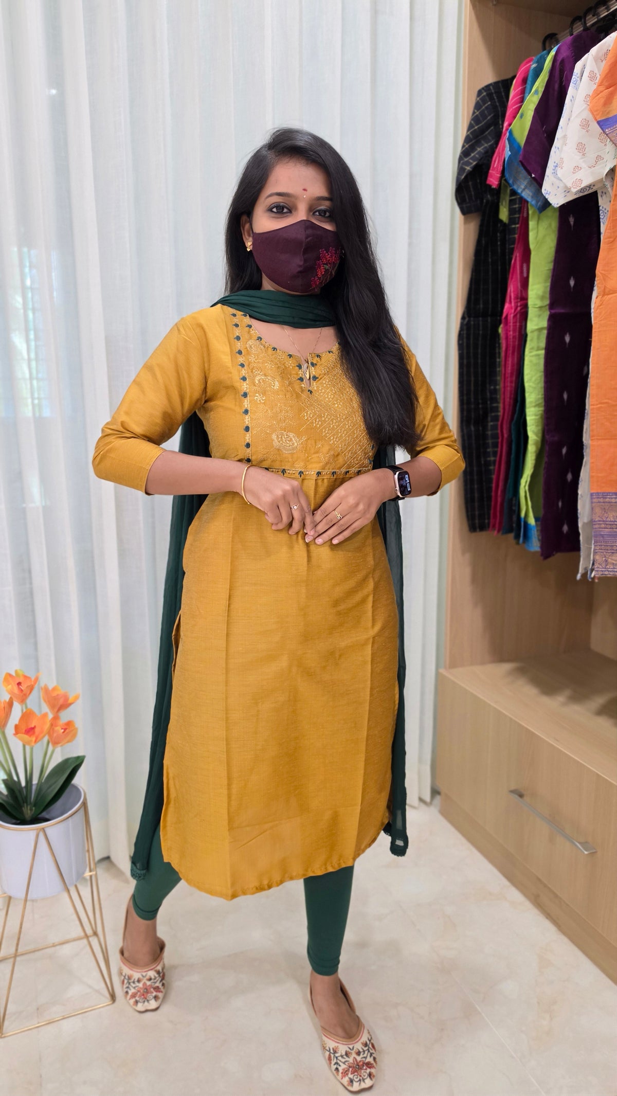 Office Wear - Embroidery(13256)