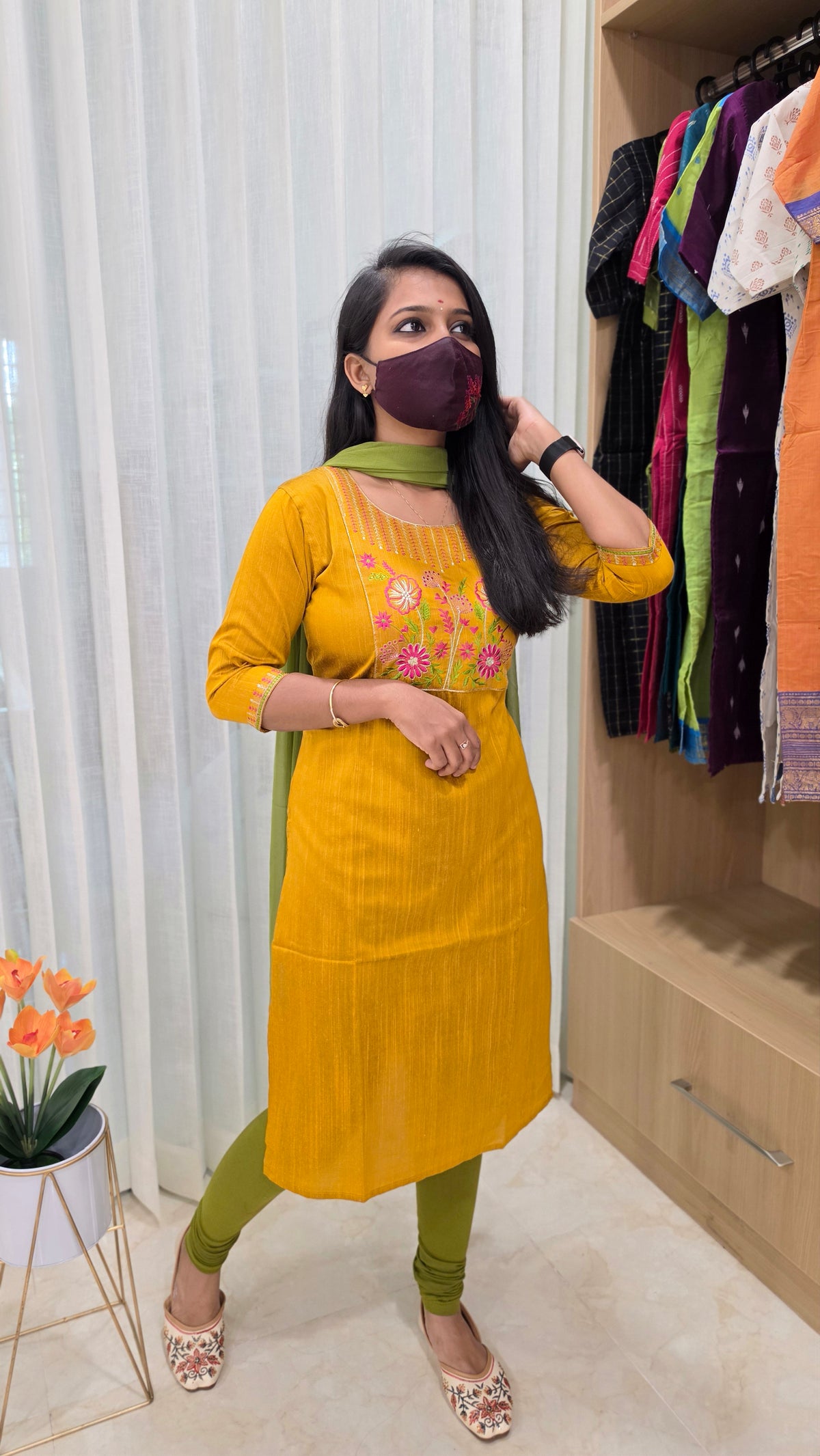 Office Wear - Embroidery(13260)(c4)