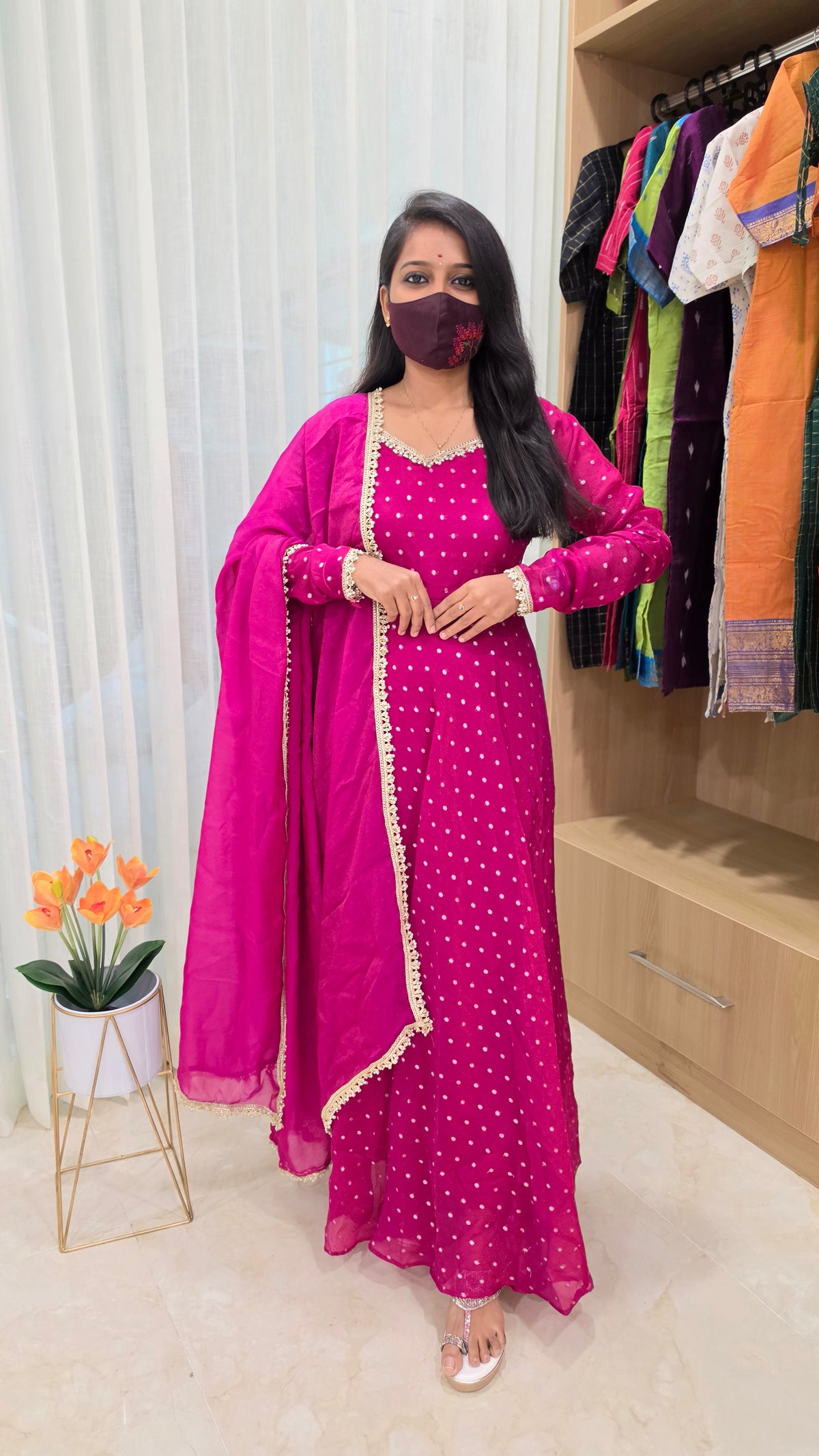 Iniya Festive wear (Kurti + Dupatta)(13265)