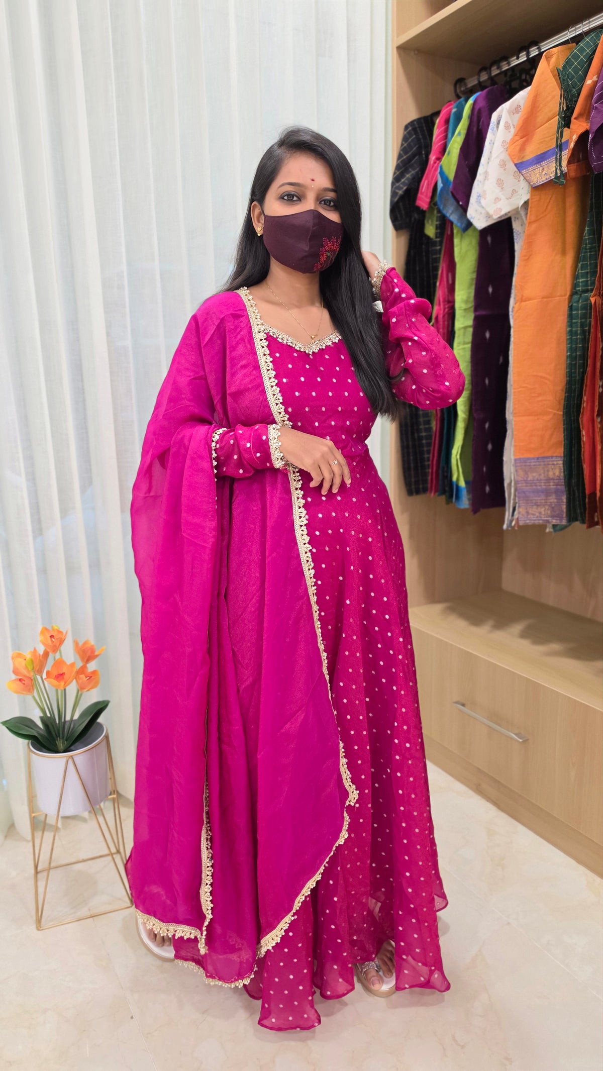 Iniya Festive wear (Kurti + Dupatta)(13265)