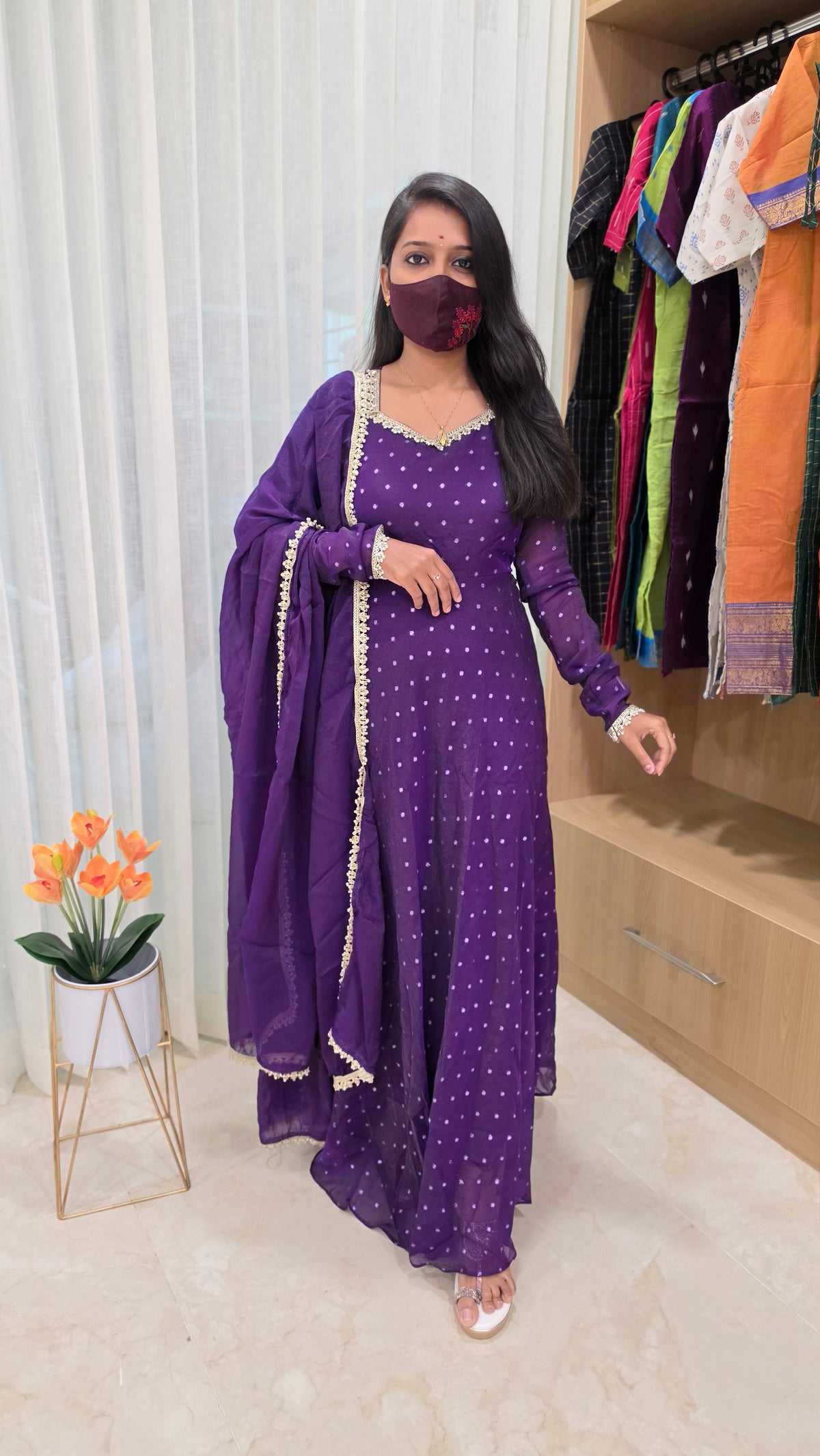 Iniya Festive wear (Kurti + Dupatta)(13267)