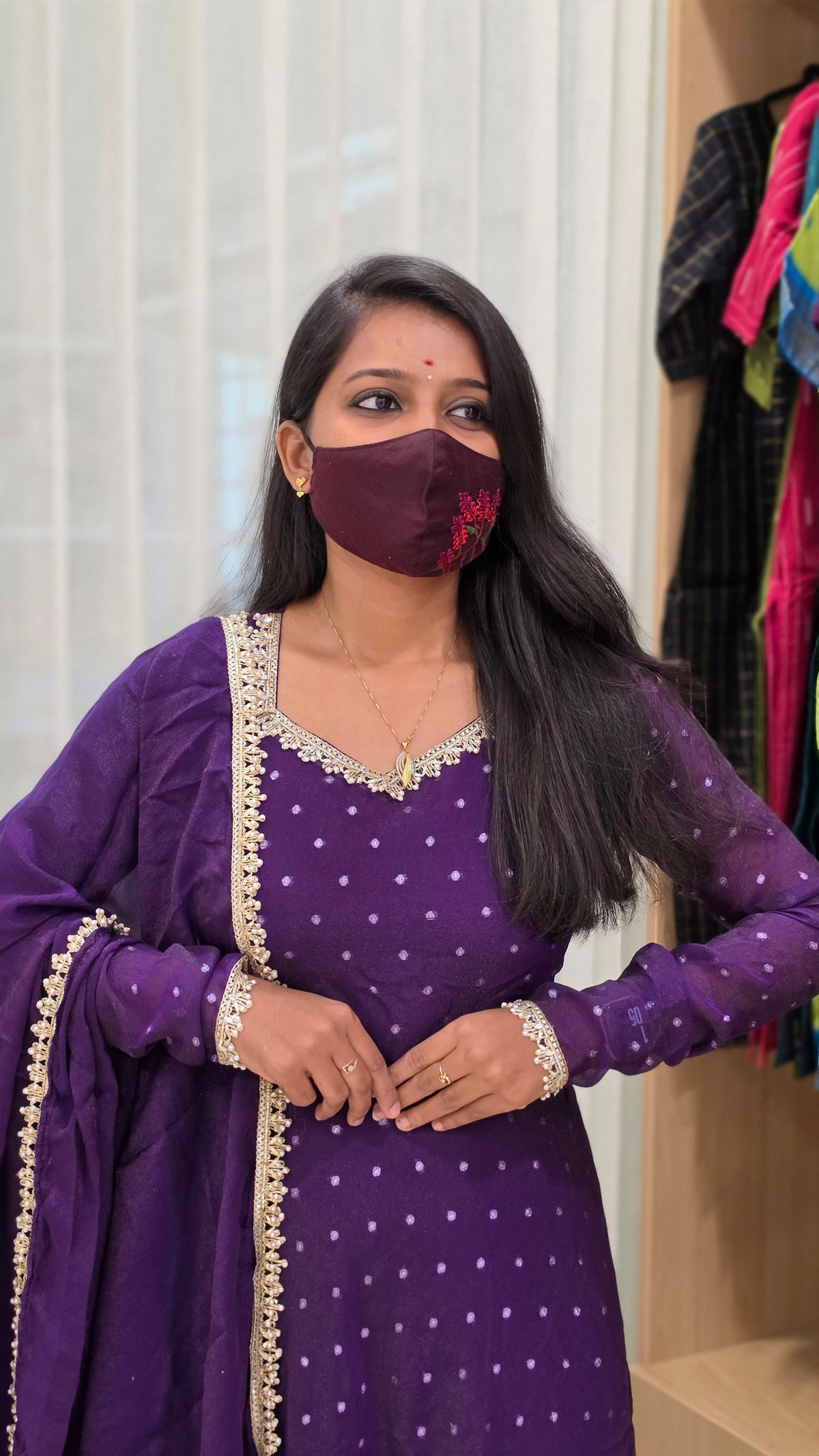 Iniya Festive wear (Kurti + Dupatta)(13267)