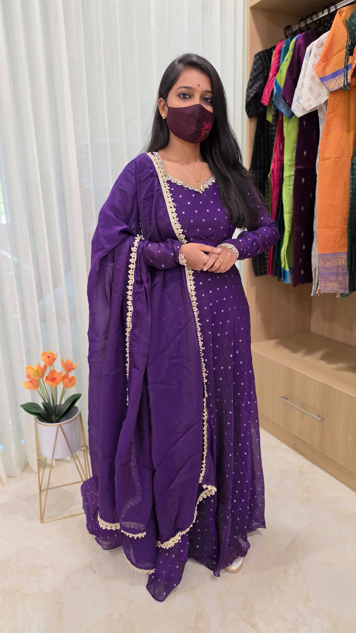 Iniya Festive wear (Kurti + Dupatta)(13267)