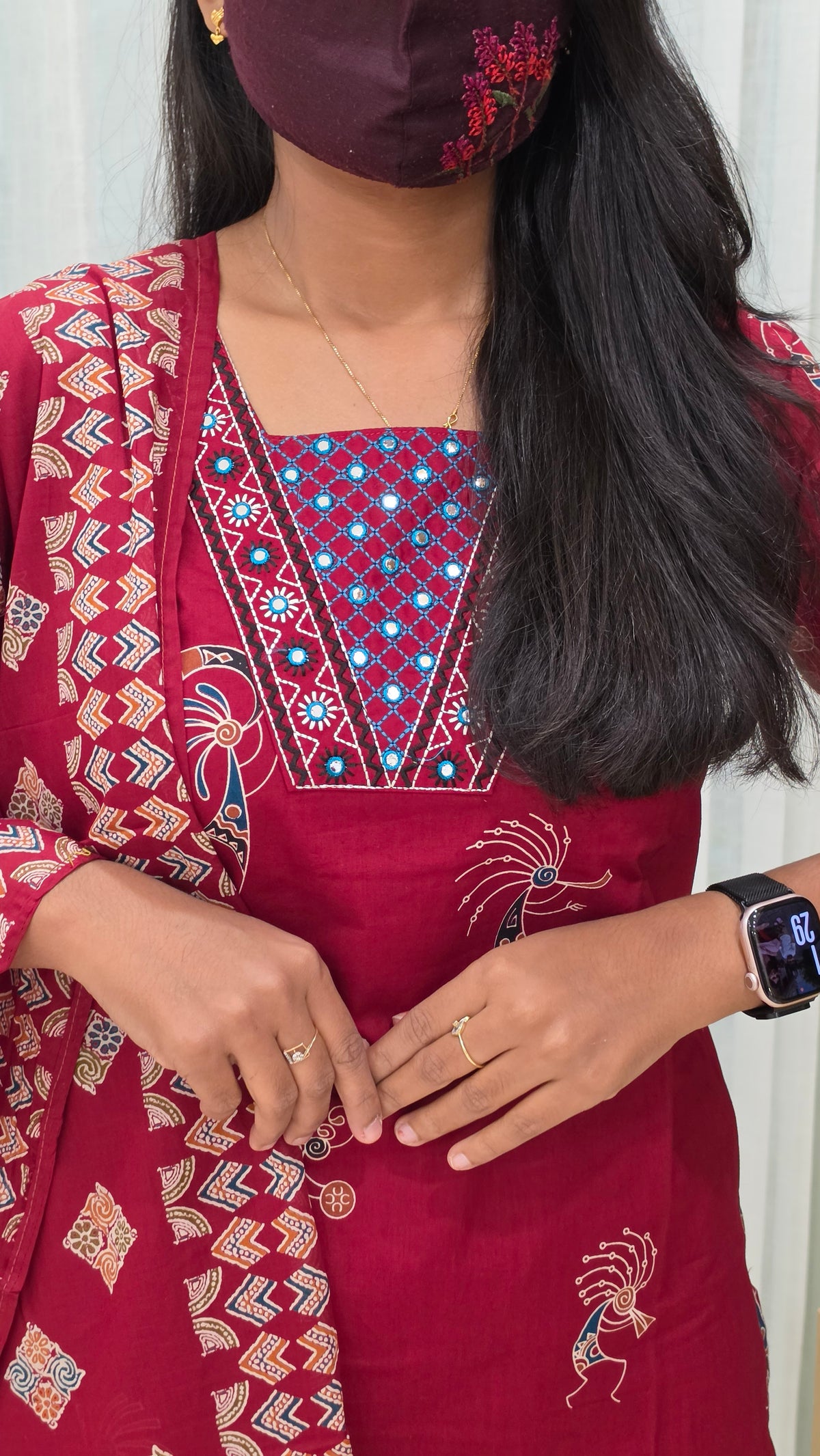 Cotton salwar set(13274)
