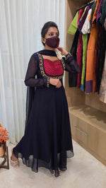 Meghna Ethnic set (Kurti+Dupatta)(13331)