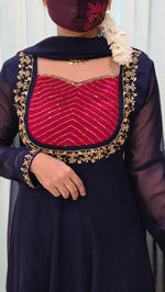 Meghna Ethnic set (Kurti+Dupatta)(13331)