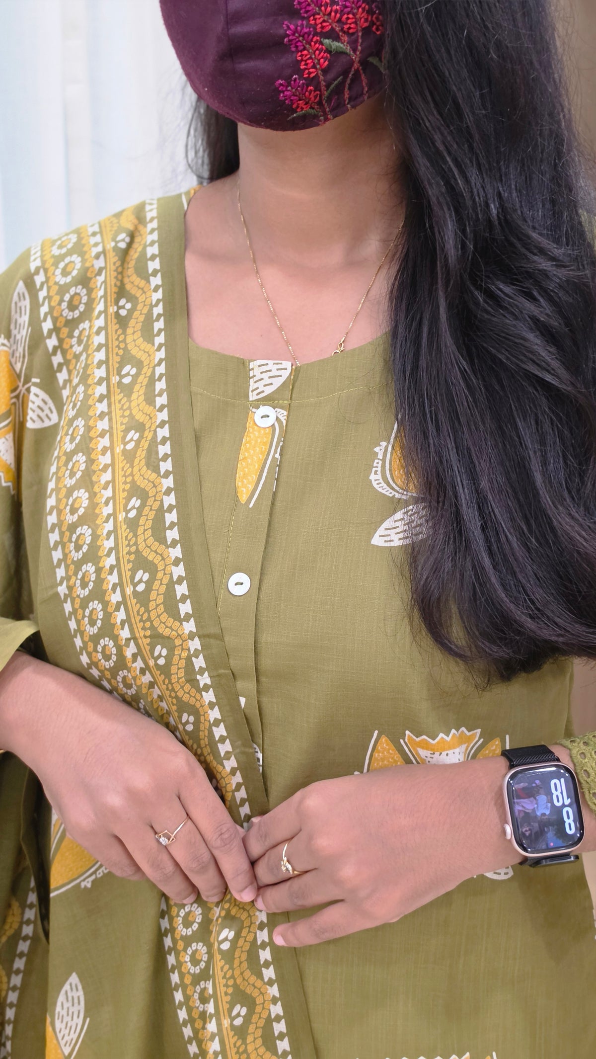 Cotton salwar set(13410)
