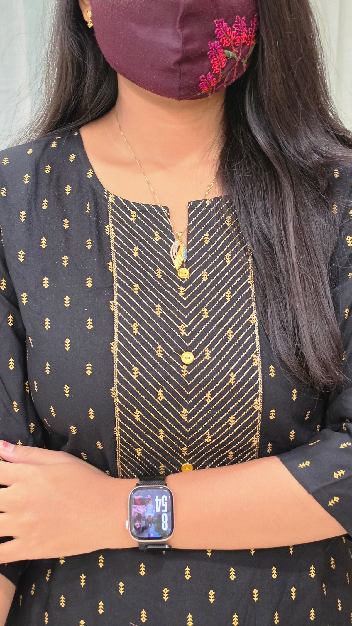 Office Wear - Embroidery(13344)