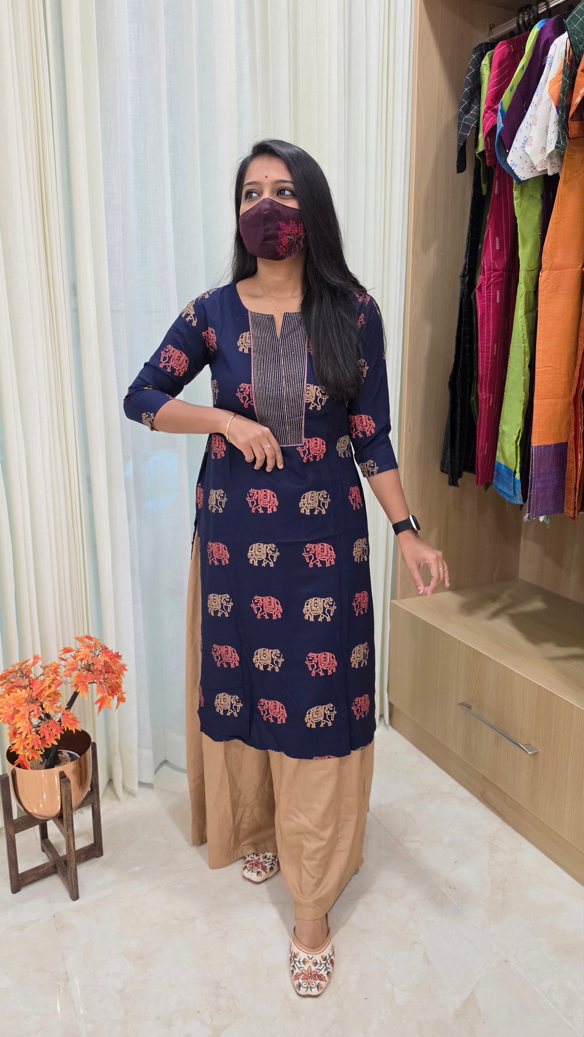 Office Wear - Embroidery(13348)