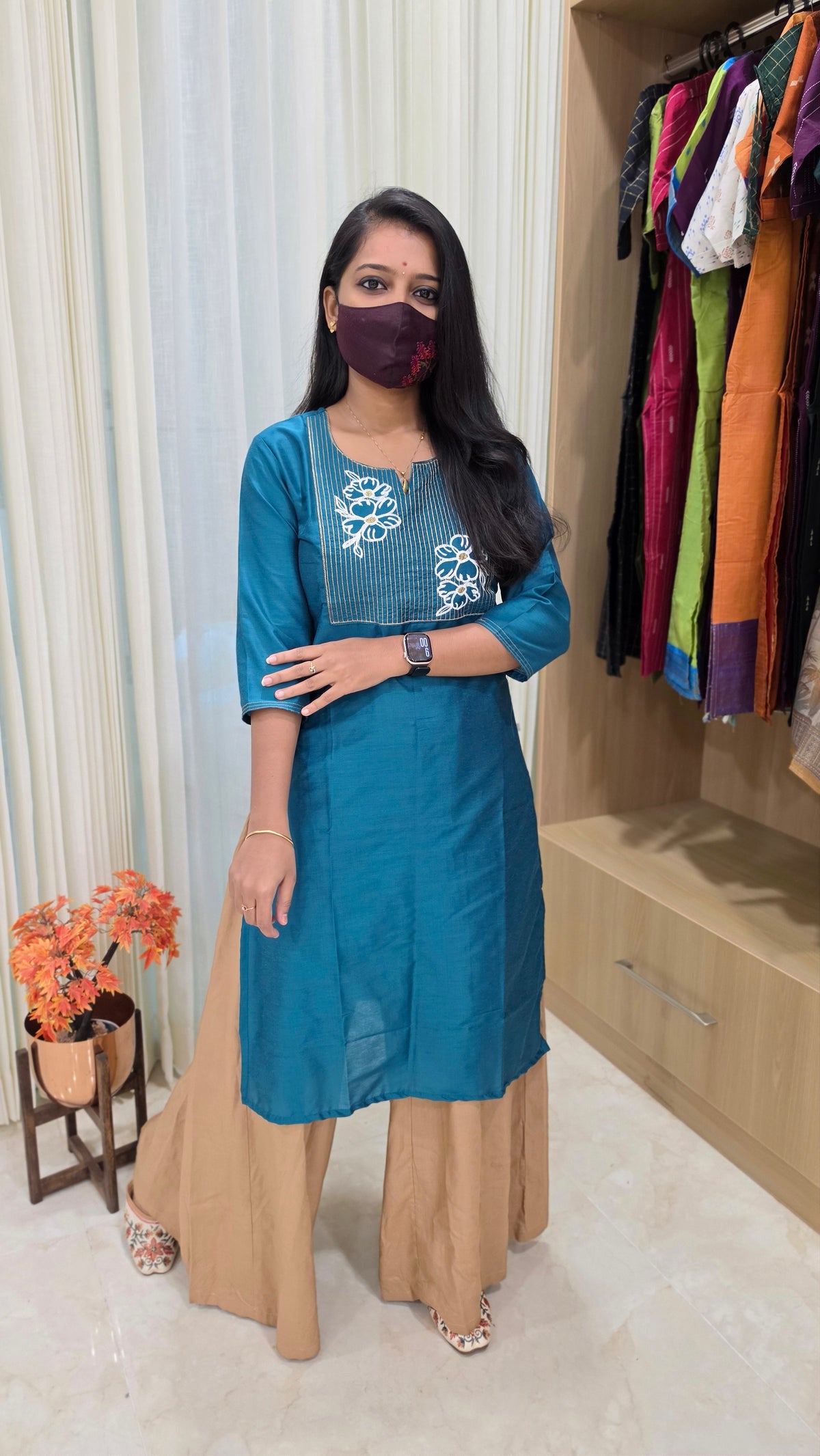 Office Wear - Embroidery(13346)