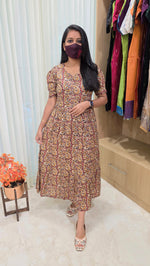Western wear frock(13376)