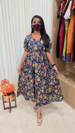 Western wear frock(13374)