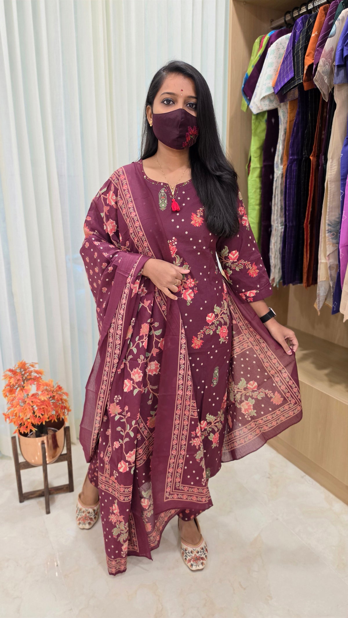 Cotton salwar set(13381)