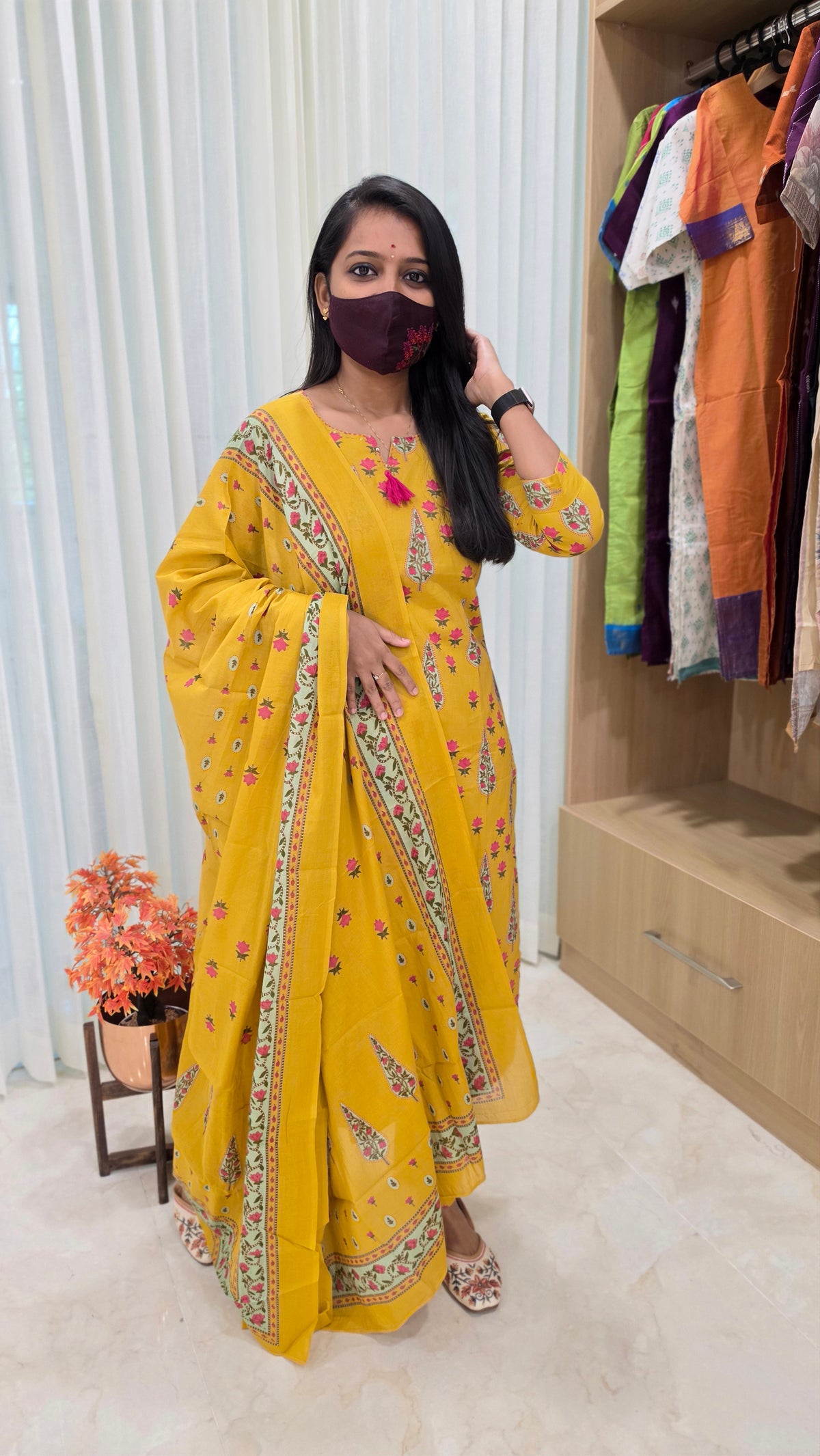 Cotton salwar set(13383)