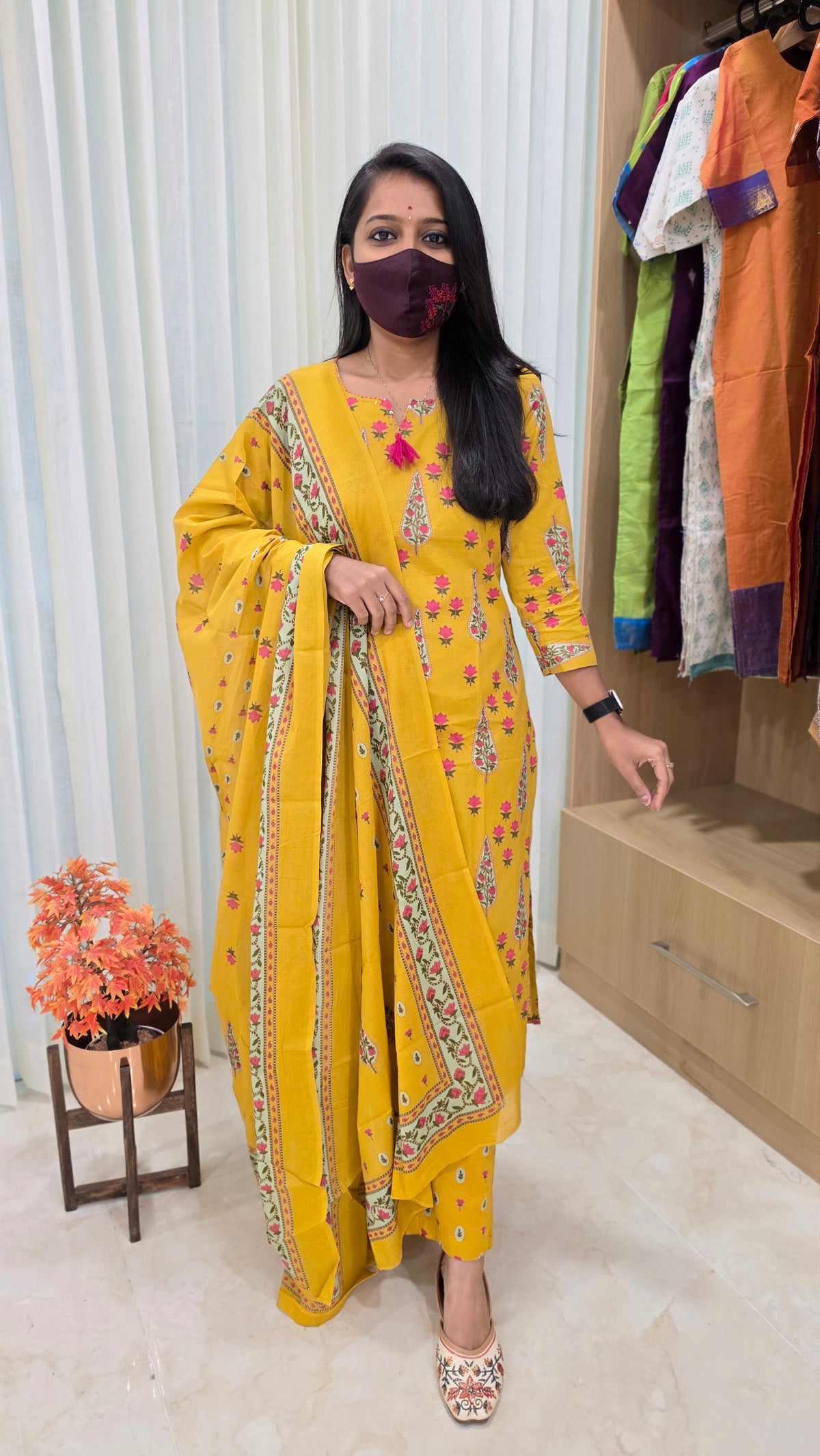 Cotton salwar set(13383)