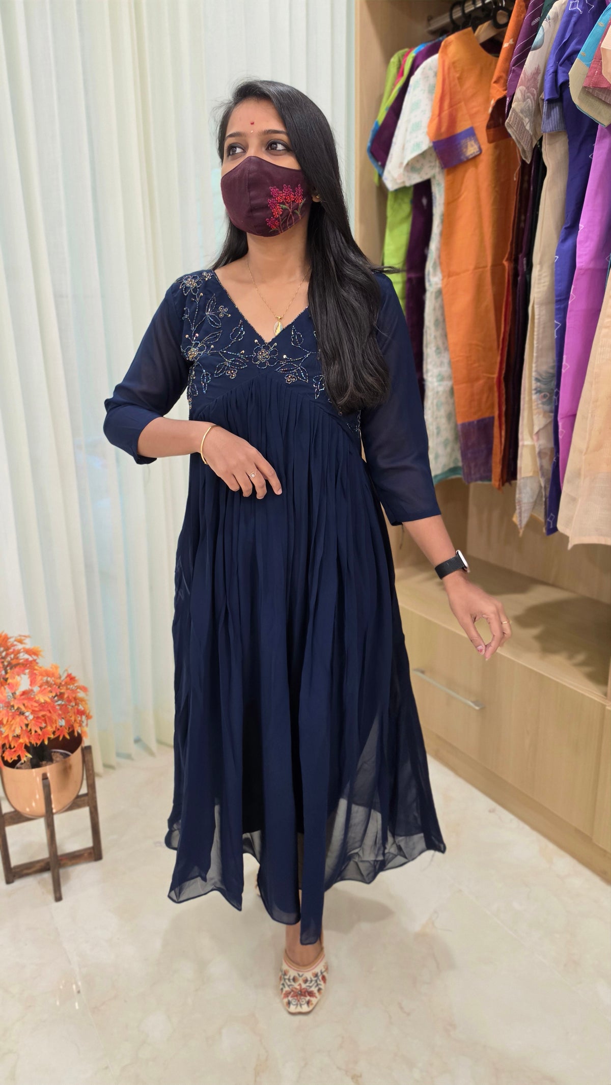 Ethinic wear kurti(13367)