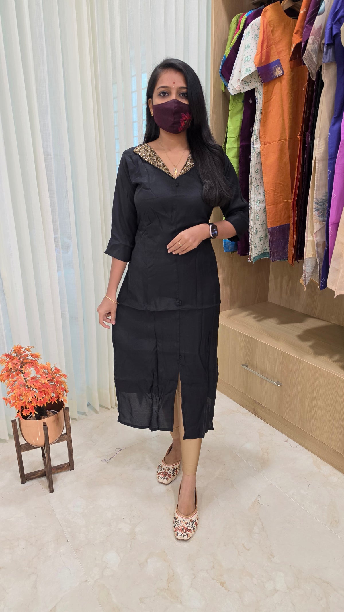 Ethinic wear kurti(13369)