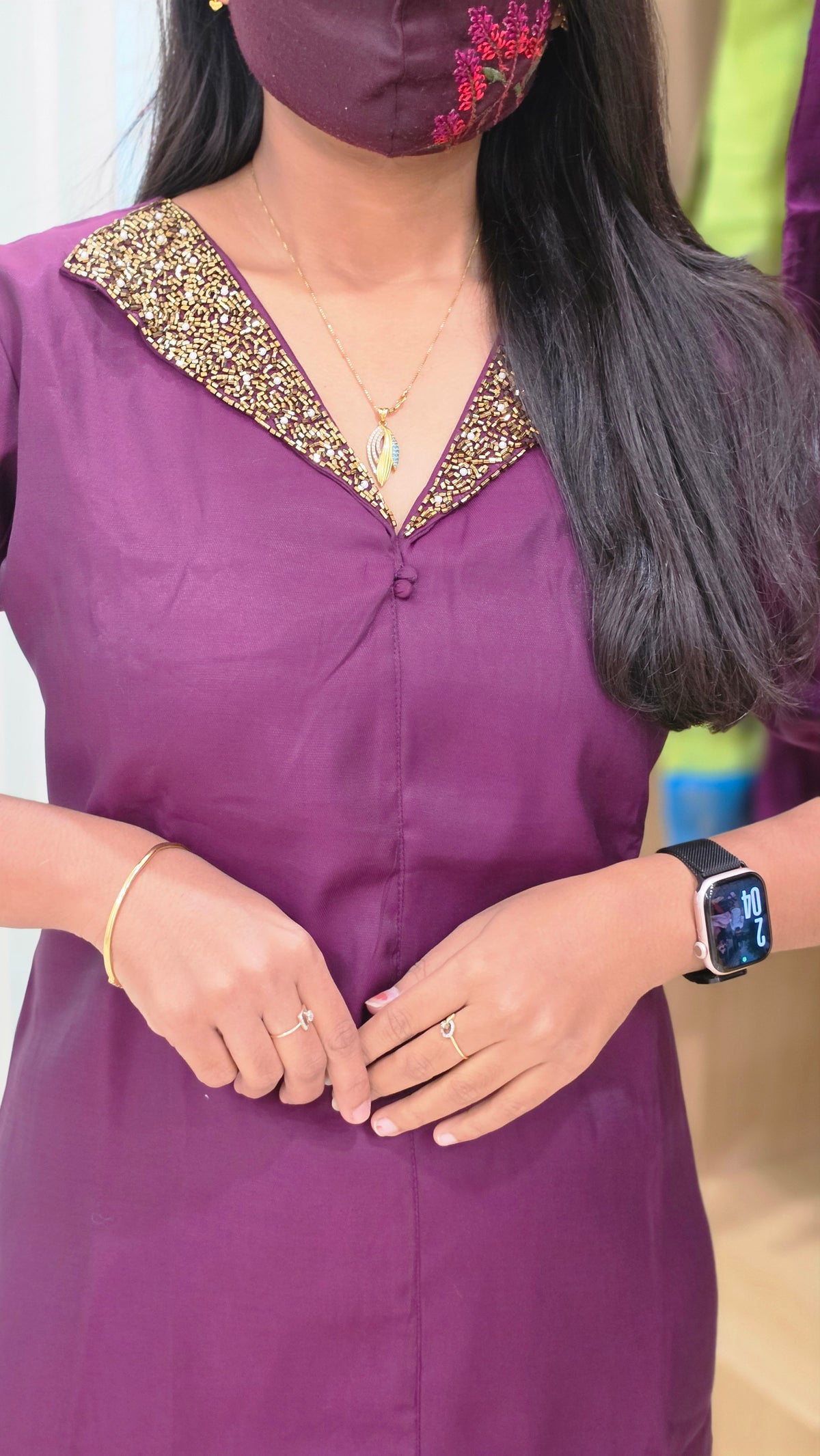 Ethinic wear kurti(13370)