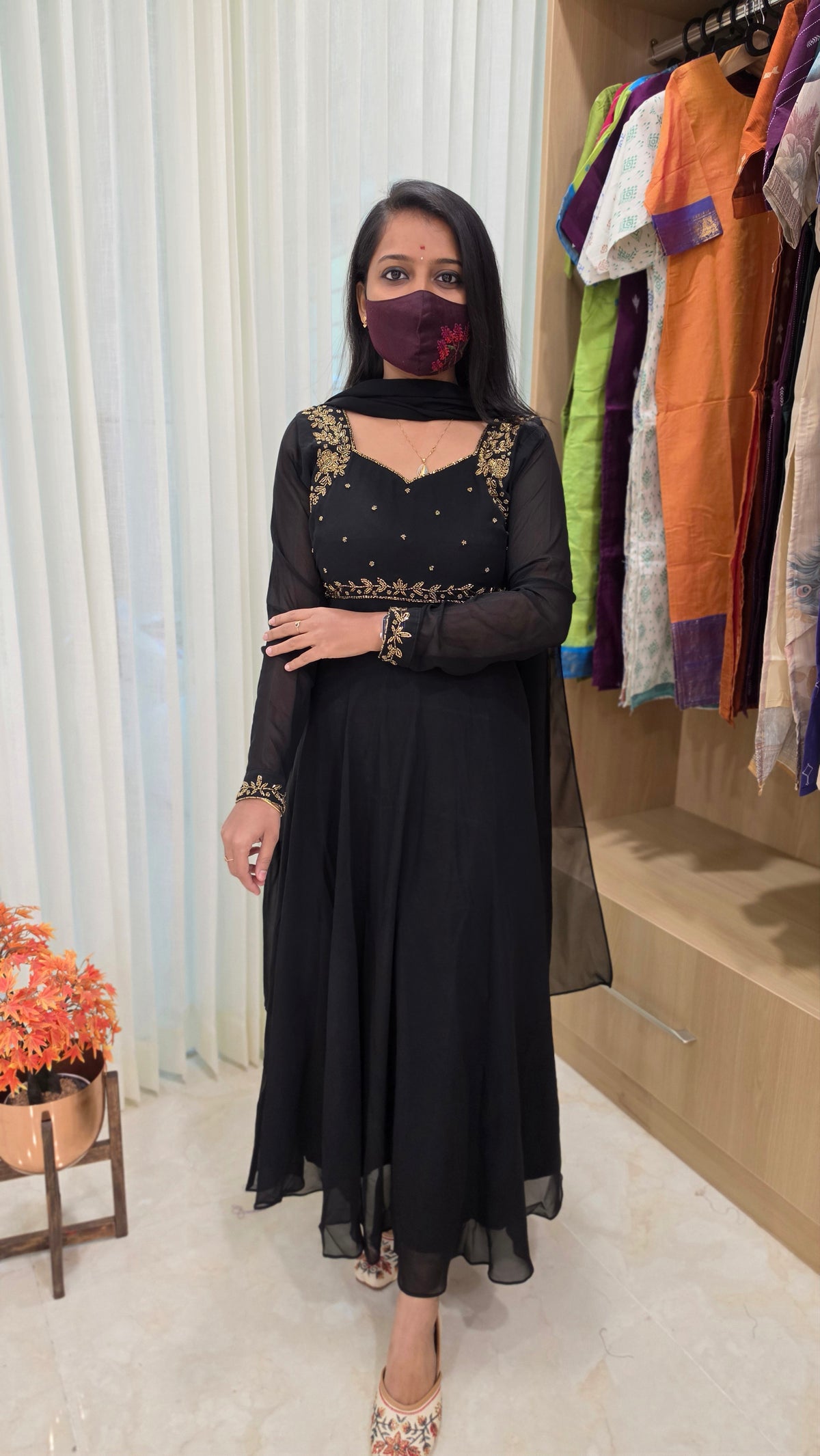 Salwar Set (Kurti+Dupatta)(13351)