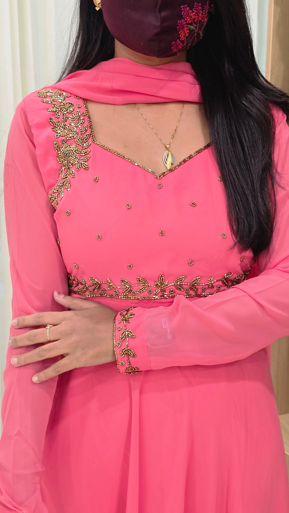 Salwar Set (Kurti+Dupatta)(13353)