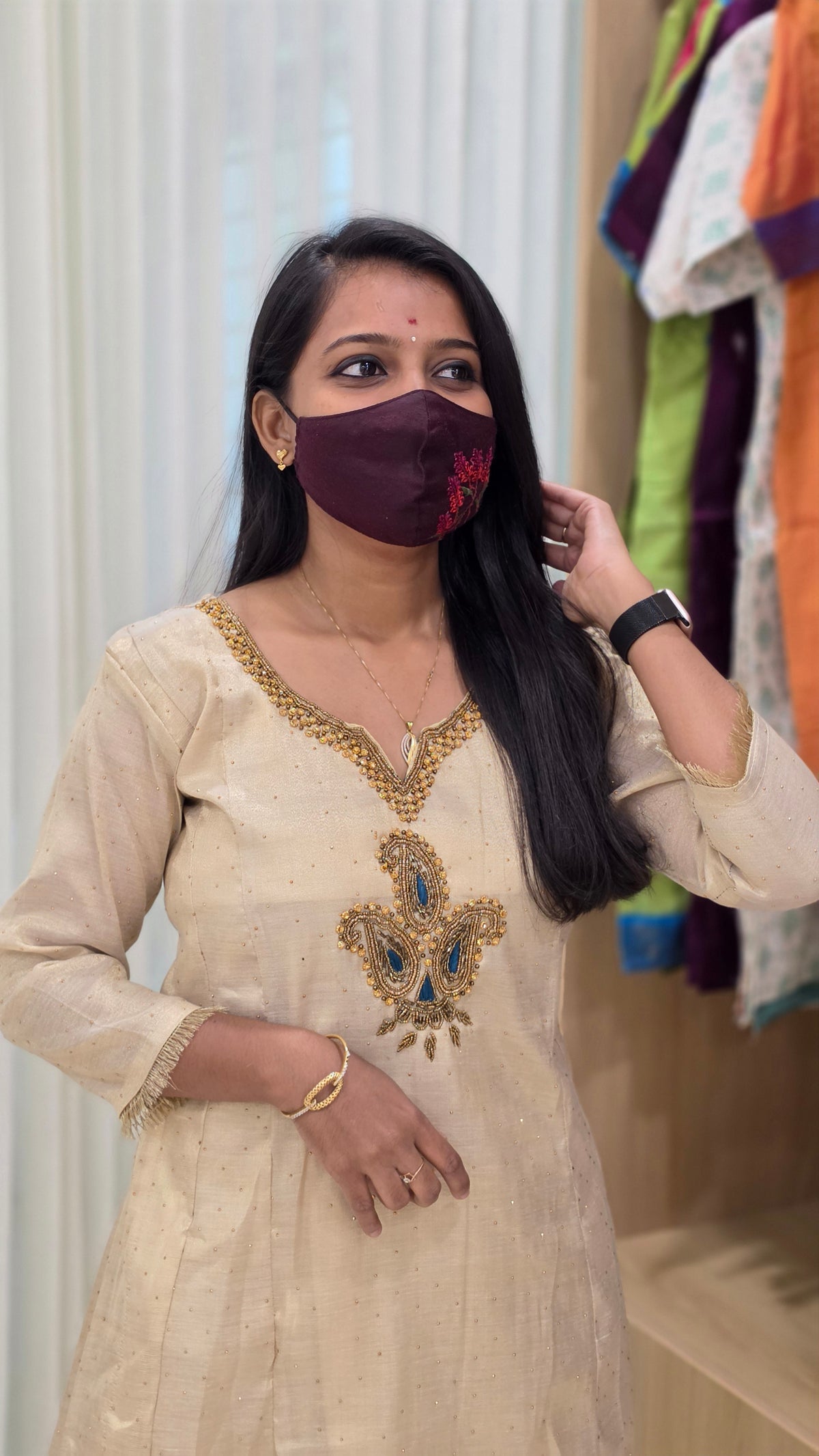 Diya-Ethnic wear kurti(13389)