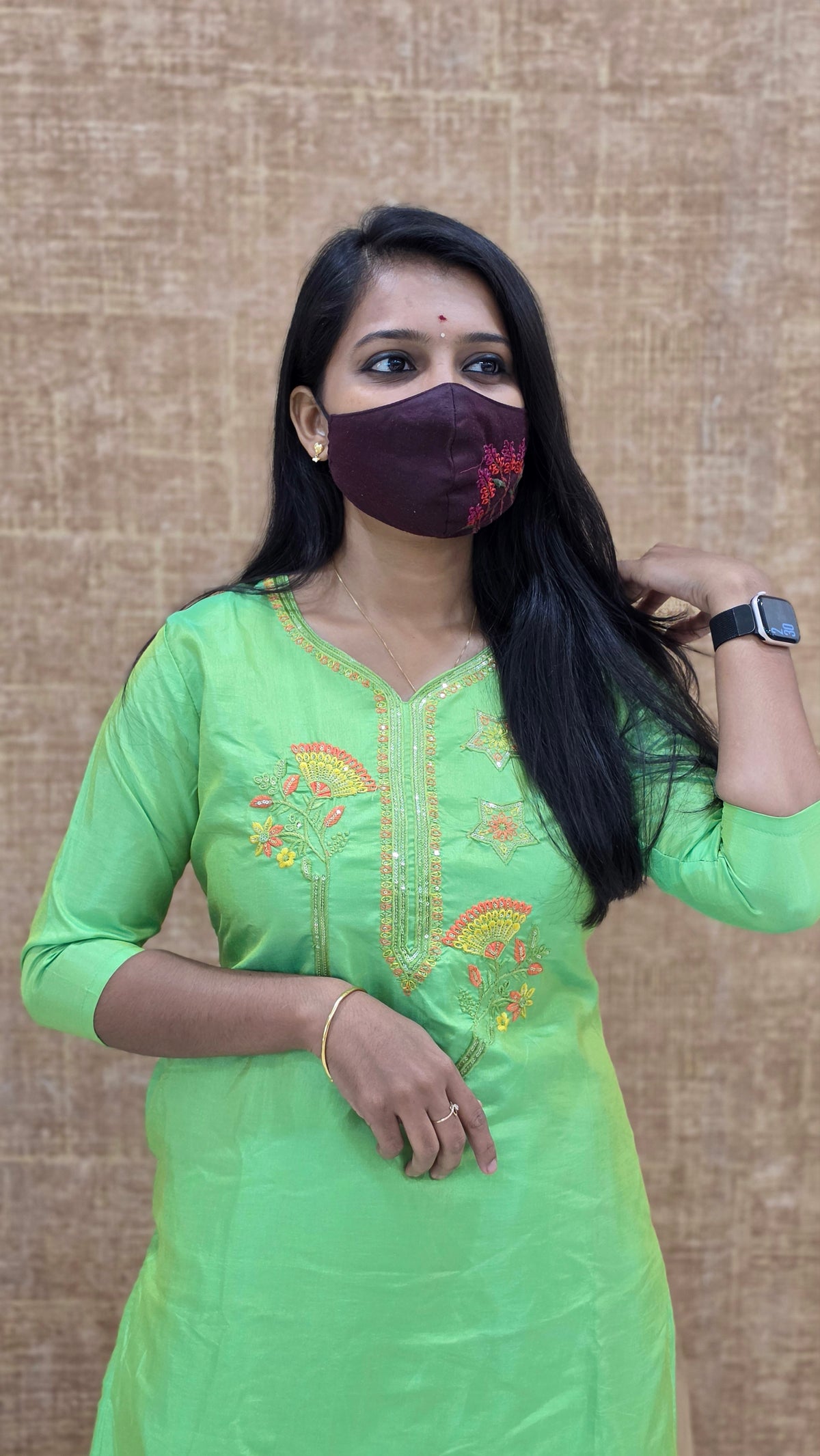 Office Wear - Embroidery(13432)