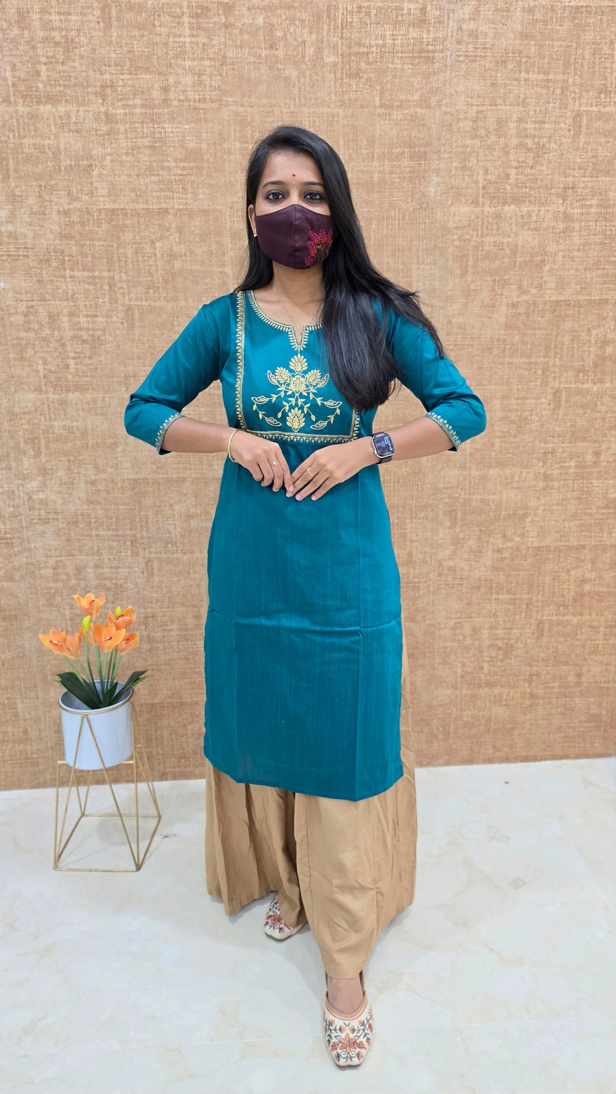 Office Wear - Embroidery(13431)